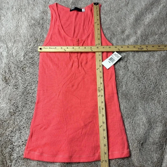 Fox Racing Women's Miss Clean Henley Pink Tank Top - Picture 10 of 16